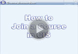 How to Join a Course in CIS